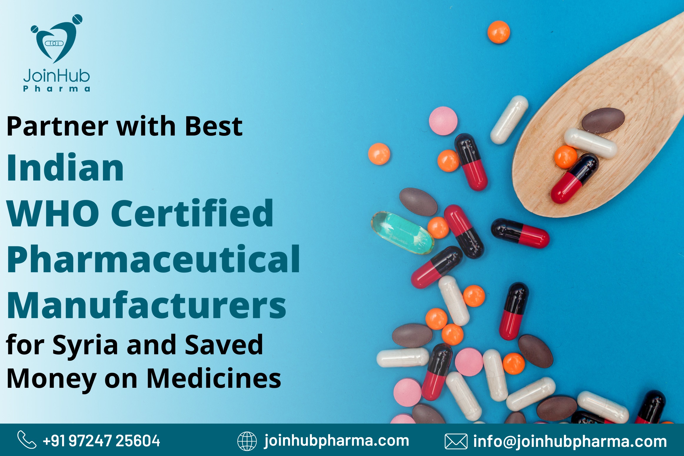 Best Indian WHO Certified Pharmaceutical Manufacturers for Syria