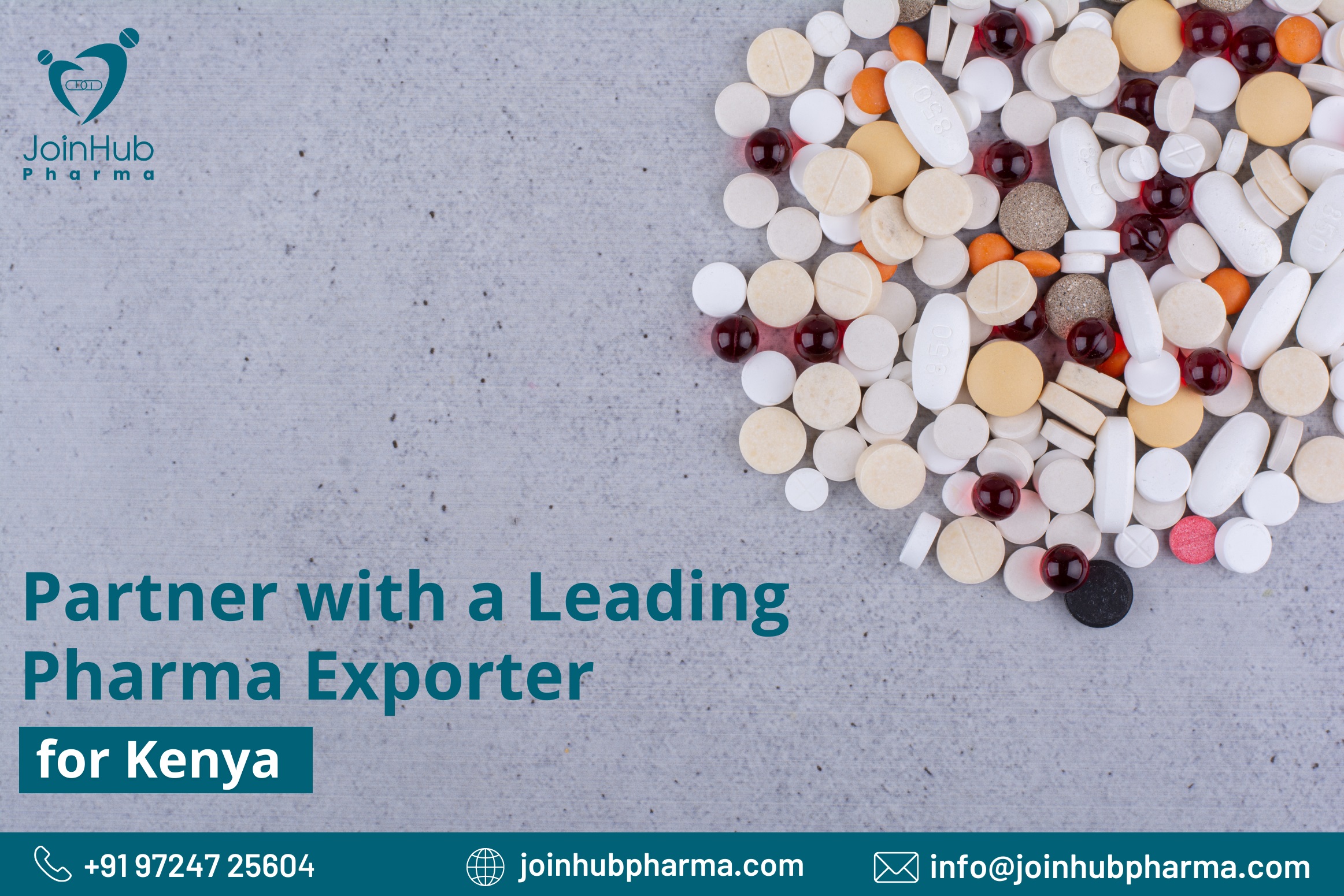 Partner with a Leading Pharma Exporter for Kenya